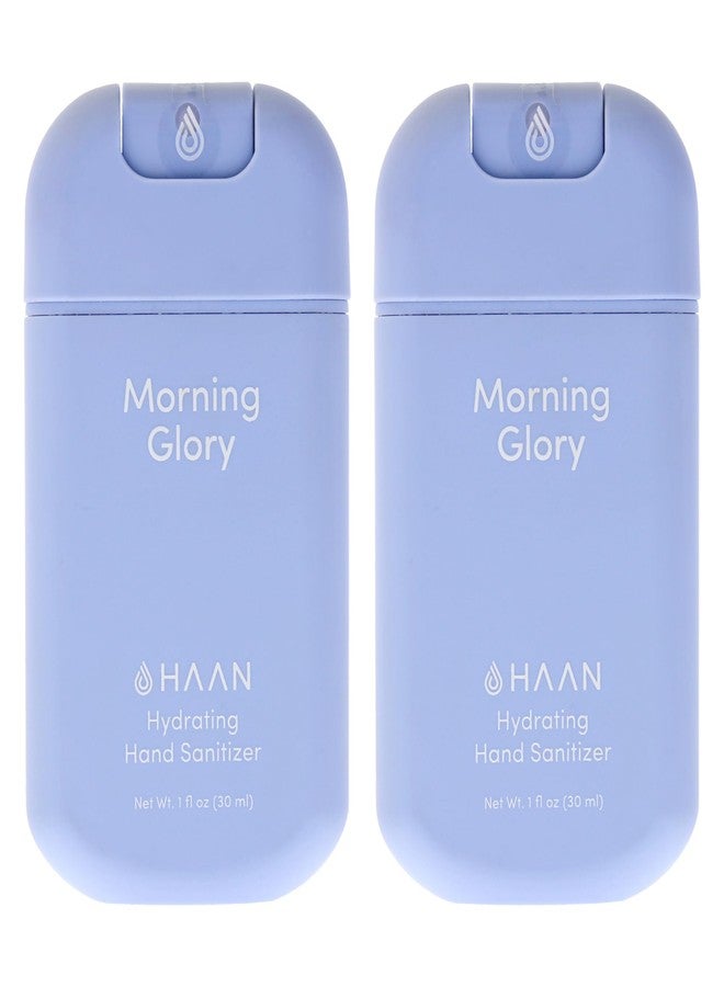 HAAN Hydrating Hand Sanitizer - Morning Glory for Unisex - 1.01 oz Hand Sanitizer - Pack of 2 - Image 1